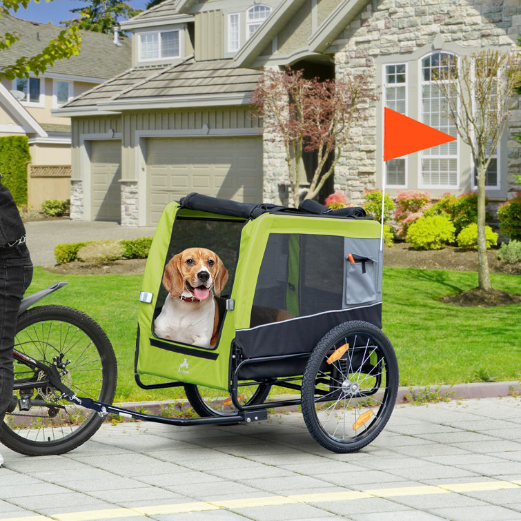 Pull behind bike pet carrier sales